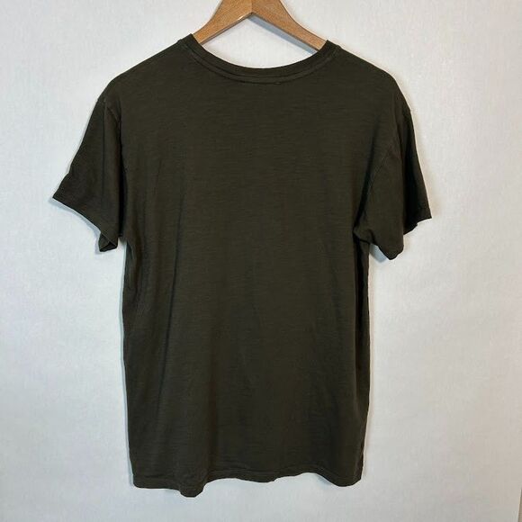 Spell & The Gypsy Wind Drifter Eagle Biker Tee Charcoal Gray S Free People - Picture 4 of 7